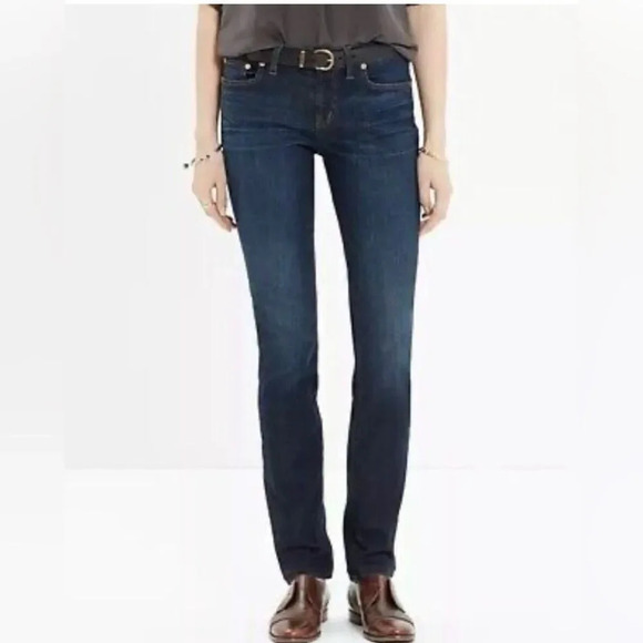 MADEWELL NWOT Alley Straight Jeans in‎ Waterfall - Picture 1 of 8